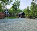 Дом A-frame, баня на дровах и прекрасный вид на лес