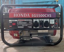 Генератор  бензиновый / миниэлектростанция  Honda  EG5500CXS.