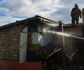 Субботним утром на Сахалине едва не сгорел магазин