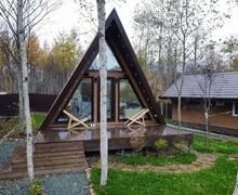 A-Frame Сахалин: Незабываемый Отдых в Объятиях Природы!