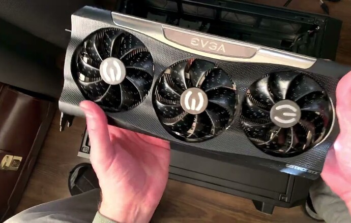 Видеокарта EVGA 3080 10 Gb FTW3