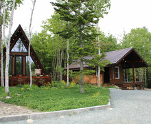 Загородный гостевой комплекс “A-Frame Сахалин (Скидка 5%)